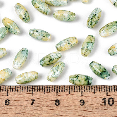 Baking Paint Glass Seed Beads SEED-N008-06H-1
