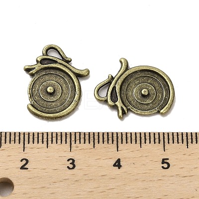 Tibetan Style Alloy Pendants FIND-C043-016AB-1