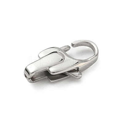 304 Stainless Steel Lobster Claw Clasps LS-STAS-C148-03B-P-1