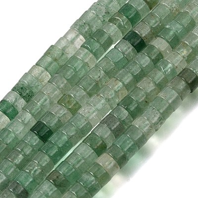 Natural Green Strawberry Quartz Beads Strands GG-CBA8682-B01-1