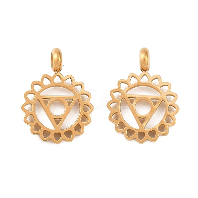 304 Stainless Steel Pendants STAS-D390-13G-1