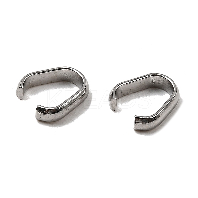 Tarnish Resistant 201 Stainless Steel Quick Link Connectors STAS-P223-02P-04-1
