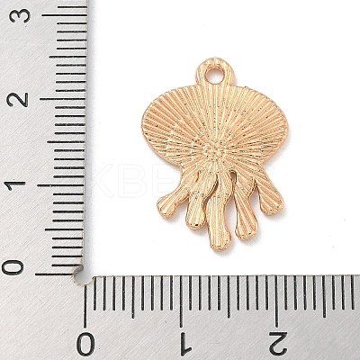 Alloy Enamel Pendants ENAM-A008-36KCG-01-1