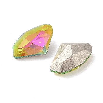 Glass Rhinestone Cabochons RGLA-L029-11B-VRLA-1