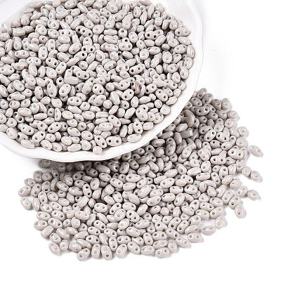 Baking Paint Glass Seed Beads SEED-T006-03Y-1