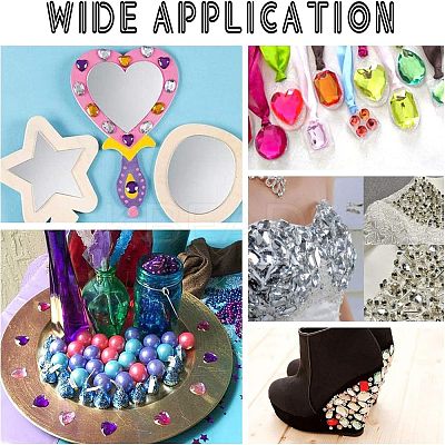 Self-Adhesive Acrylic Rhinestone Stickers DIY-FG0001-23G-1