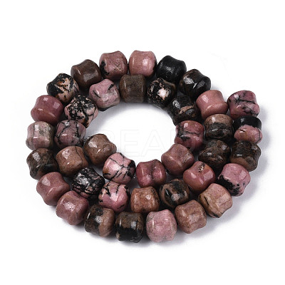 Natural Rhodonite Beads Strands G-N353-06A-10-1