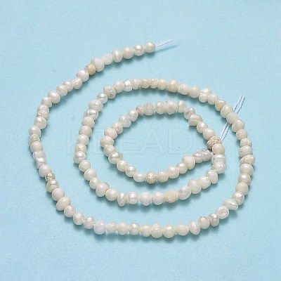 Natural Cultured Freshwater Pearl Beads Strands PEAR-F018-11-1