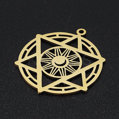 201 Stainless Steel Pendants STAS-S105-LA273-1