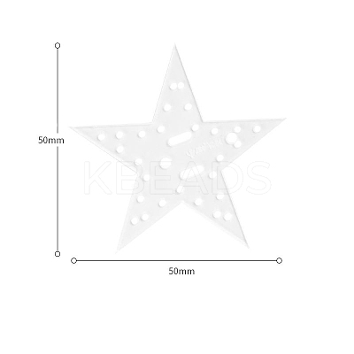 Flower/Smiling Face/Star/Square Acrylic Sheets PW-WG14968-06-1