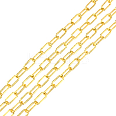 Unwelded Iron Paperclip Chains CH-FS0001-01G-1