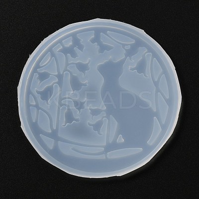 Coaster Food Grade Silhouette Silicone Molds DIY-H145-10-1