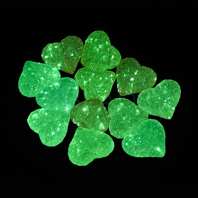 Luminous Transparent Acrylic Beads LACR-S001-14C-1