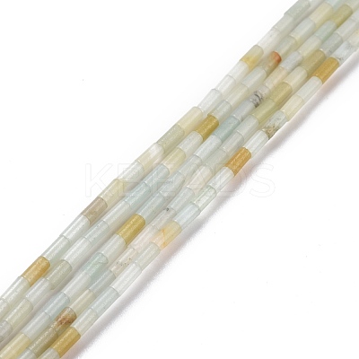 Natural Flower Amazonite Beads Strands G-M389-16-1