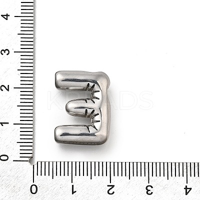 304 Stainless Steel Pendants STAS-S166-01P-05-1