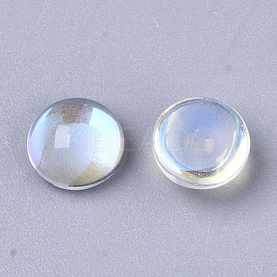 Transparent Glass Cabochons EGLA-N004-03D-01-1