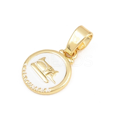 Brass Charms KK-E798-01C-G-1