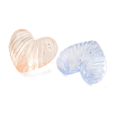 Transparent Acrylic Beads MACR-L015-08-1