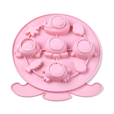 Sea Life Shape Food Grade Silicone Molds DIY-E035-10-1