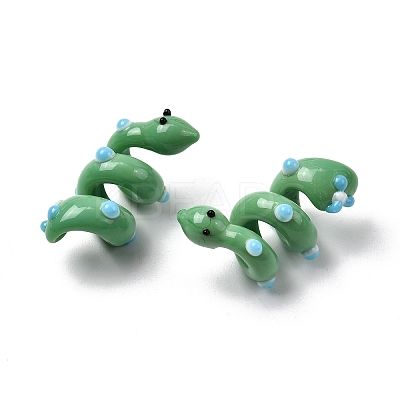 Handmade Lampwork Enamel Beads LAMP-K039-35C-1