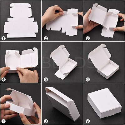 Kraft Paper Gift Box X-CON-K003-03A-02-1