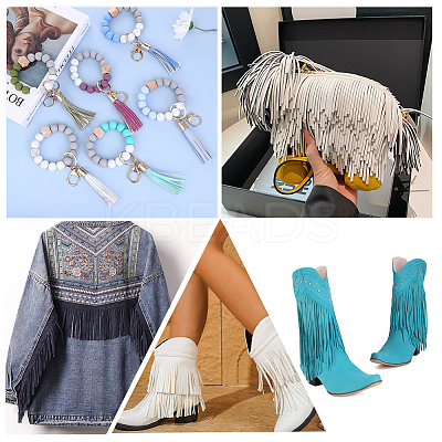 Velvet Tassel Fringe Trimming DIY-WH20011-57A-1