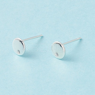 201 Stainless Steel Stud Earring Findings STAS-P308-09A-S-1