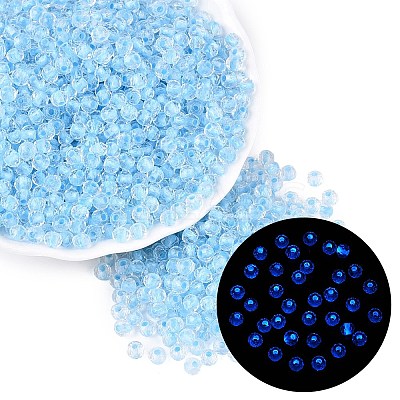 FGB Grade A Transparent Glass Seed Beads SEED-Q040-03A-01-1