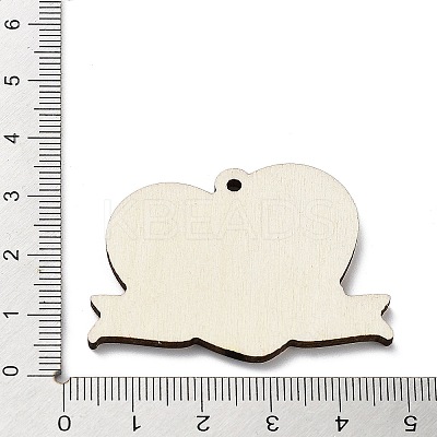 Momther's Day Wooden Pendants WOOD-I012-01A-1