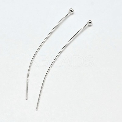 925 Sterling Silver Ball Head Pins STER-F018-03H-1