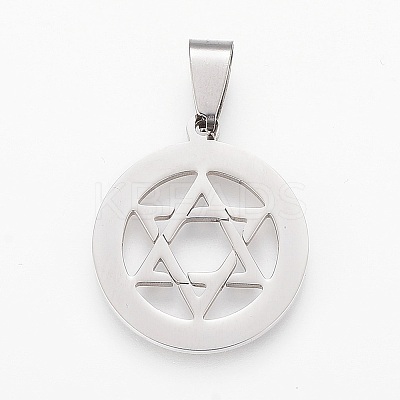 Tarnish Resistant 304 Stainless Steel Pendants LS-STAS-F106-23P-1