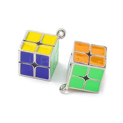 Alloy Enamel Pendants ENAM-O051-02P-1