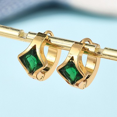 304 Stainless Steel Hoop Earrings EJEW-P309-05G-1