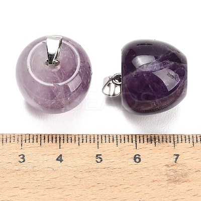 Natural Amethyst Pendants GG-K002-15A-1