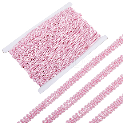 27.5Yards Polyester Lace Trim Ribbon OCOR-GF0004-81C-1
