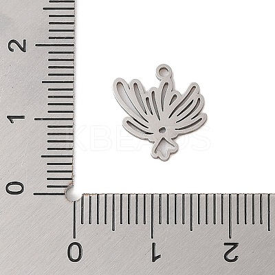 Non-Tarnish 304 Stainless Steel Pendants STAS-S139-06P-06-1