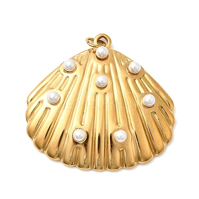 304 Stainless Steel Pendants STAS-B093-30G-02-1