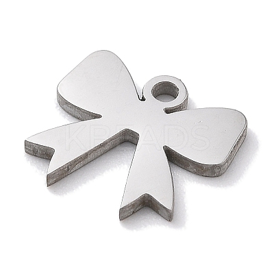 Anti-Tarnish 304 Stainless Steel Charms STAS-R003-01P-04-1