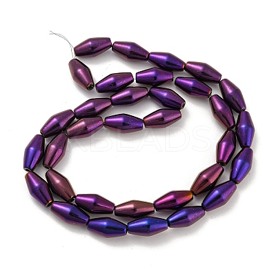 Electroplated Synthetic Non-magnetic Hematite Beads Strands G-Z032-B02-02A-1