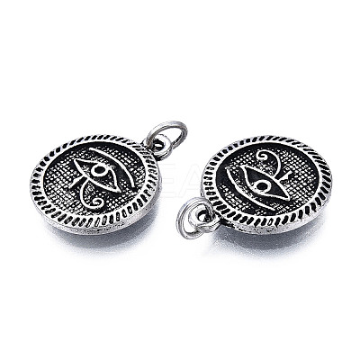 Tibetan Style Alloy Pendant Rhinestone Settings TIBE-N011-206-1