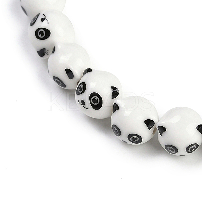 Handmade Porcelain Beads Strands PORC-P029-02A-1