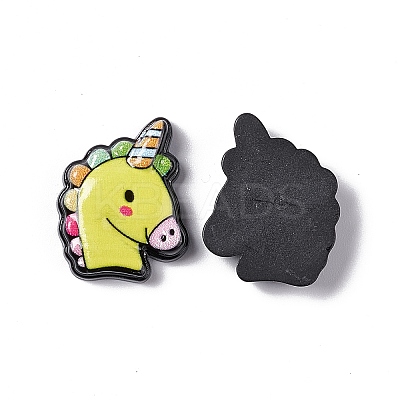 Opaque Resin Cabochons RESI-C027-05C-1