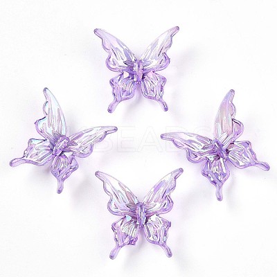 Transparent Acrylic Beads OACR-N137-74G-1