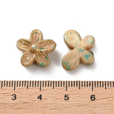Opaque Acrylic Beads OACR-M015-15E-1