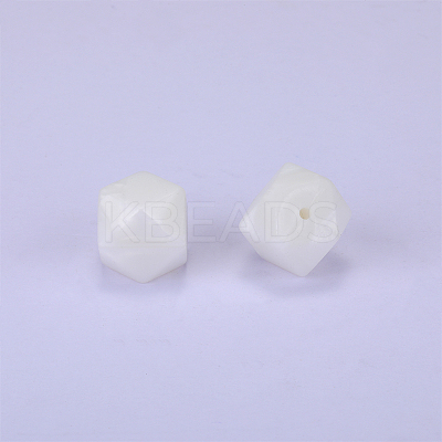 Hexagonal Silicone Beads SI-JX0019A-41-1
