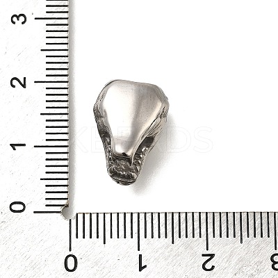 304 Stainless Steel Beads STAS-M100-05AS-1