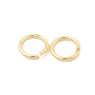 Brass Open Jump Rings KK-Z147-08B-G-1