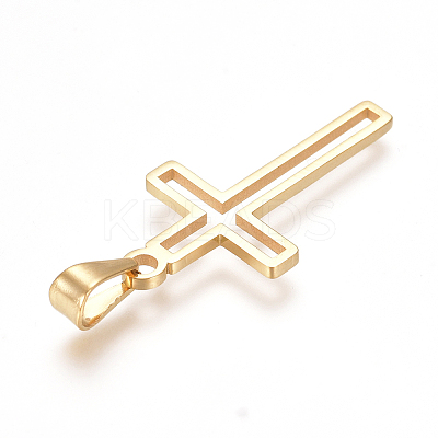 304 Stainless Steel Pendants Ion Plating(IP) LS-STAS-G217-13G-1