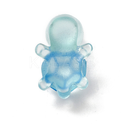 Luminous Translucent Resin Sea Animal Cabochons LS-RESI-D055-01F-1