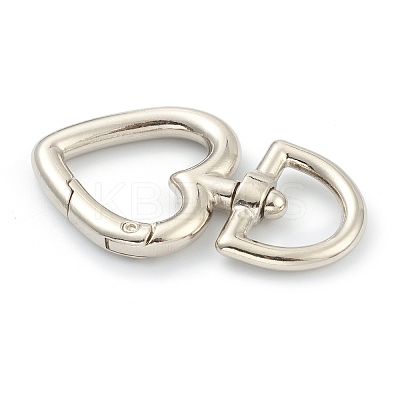 Zinc Alloy Swivel Clasps X-PALLOY-B004-01P-1
